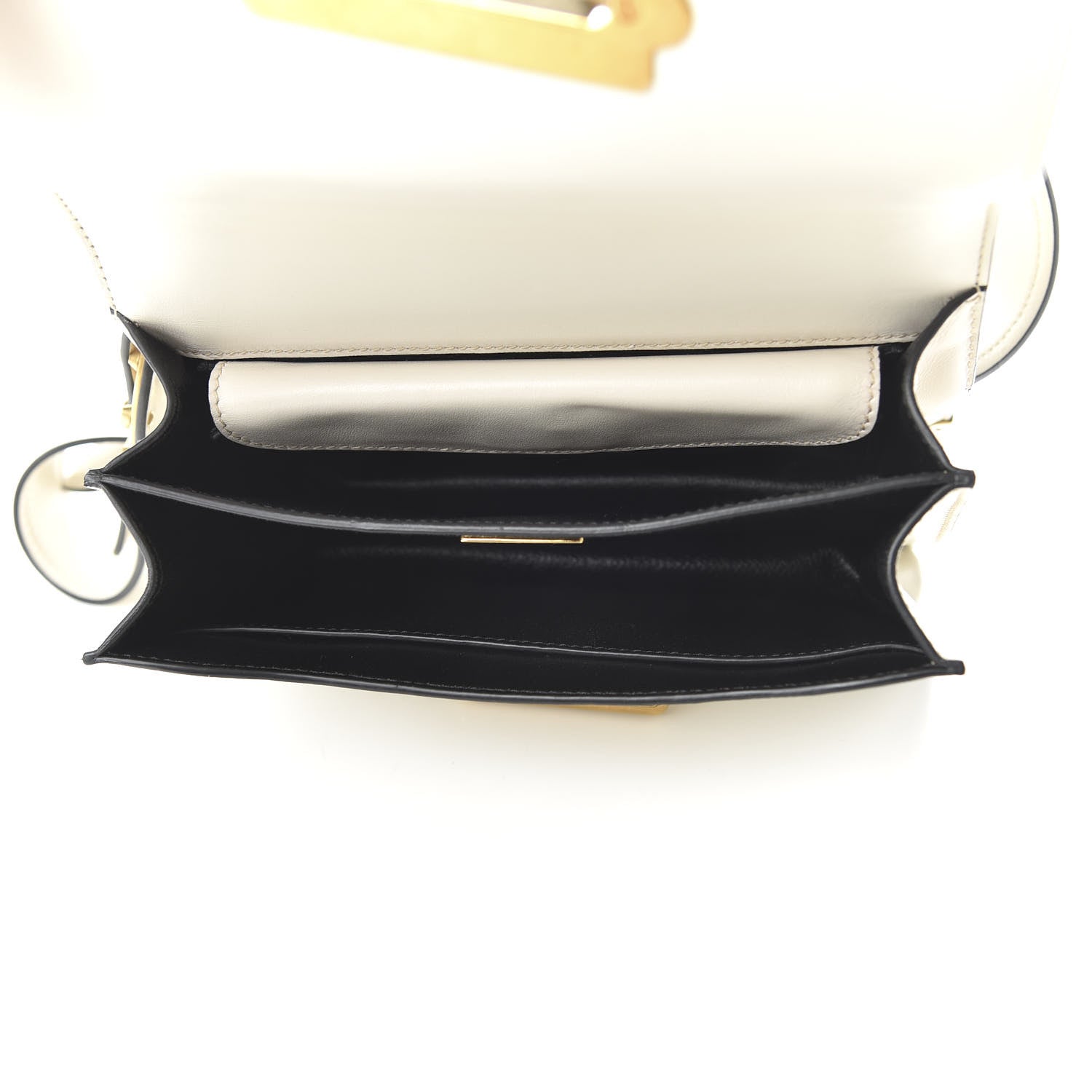 Prada City Calfskin Saffiano Cahier Bag Talco 5 of 9
