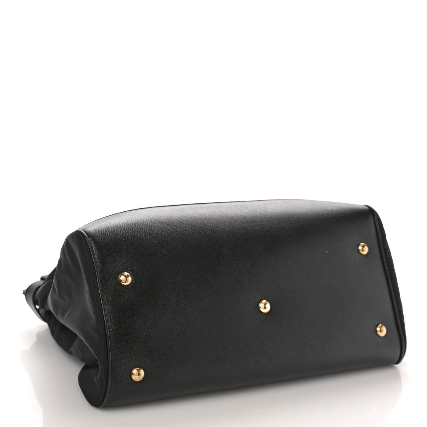Nylon Batik Small Tote Black