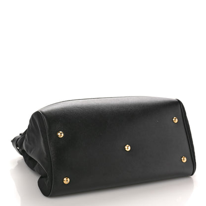 Salvatore Ferragamo Nylon Batik Small Tote Black 4 of 13