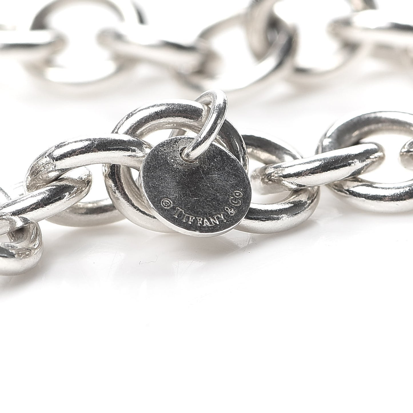 Sterling Silver 1837 Lock Charm Bracelet