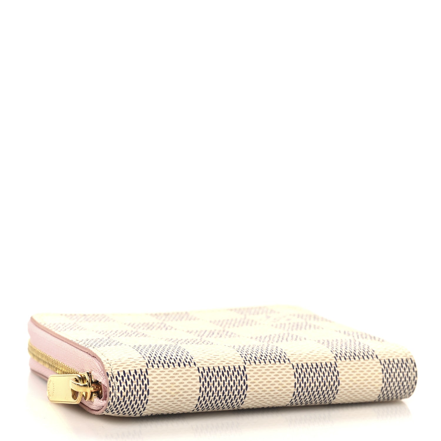Louis Vuitton Damier Azur Zippy Coin Purse Rose Ballerine 4 of 6