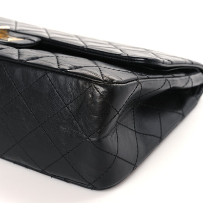 Chanel Aged Calfskin Quilted 2.55 Reissue 227 Flap Black 9 of 12