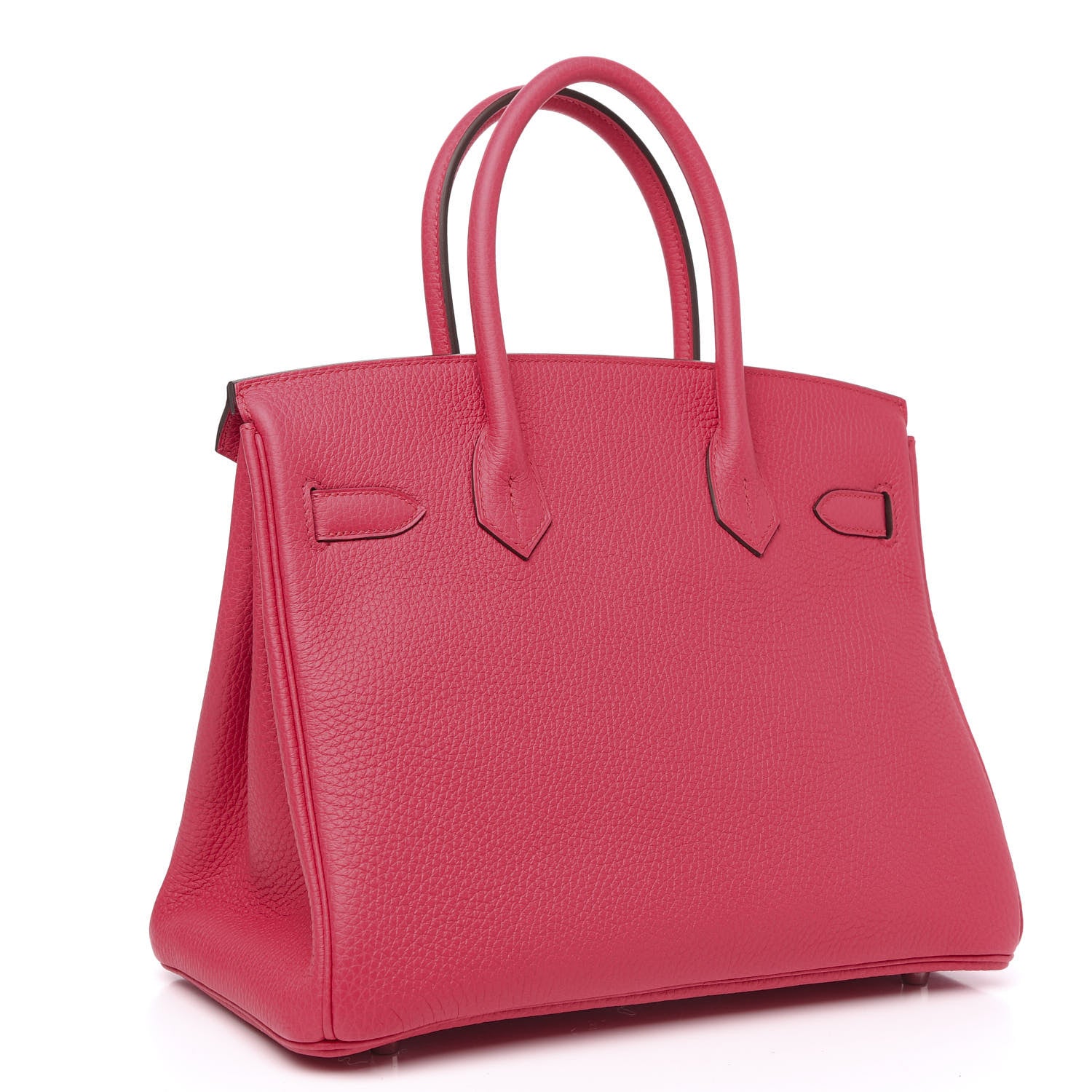 Hermes Taurillon Clemence Birkin 30 Rose Extreme 3 of 10