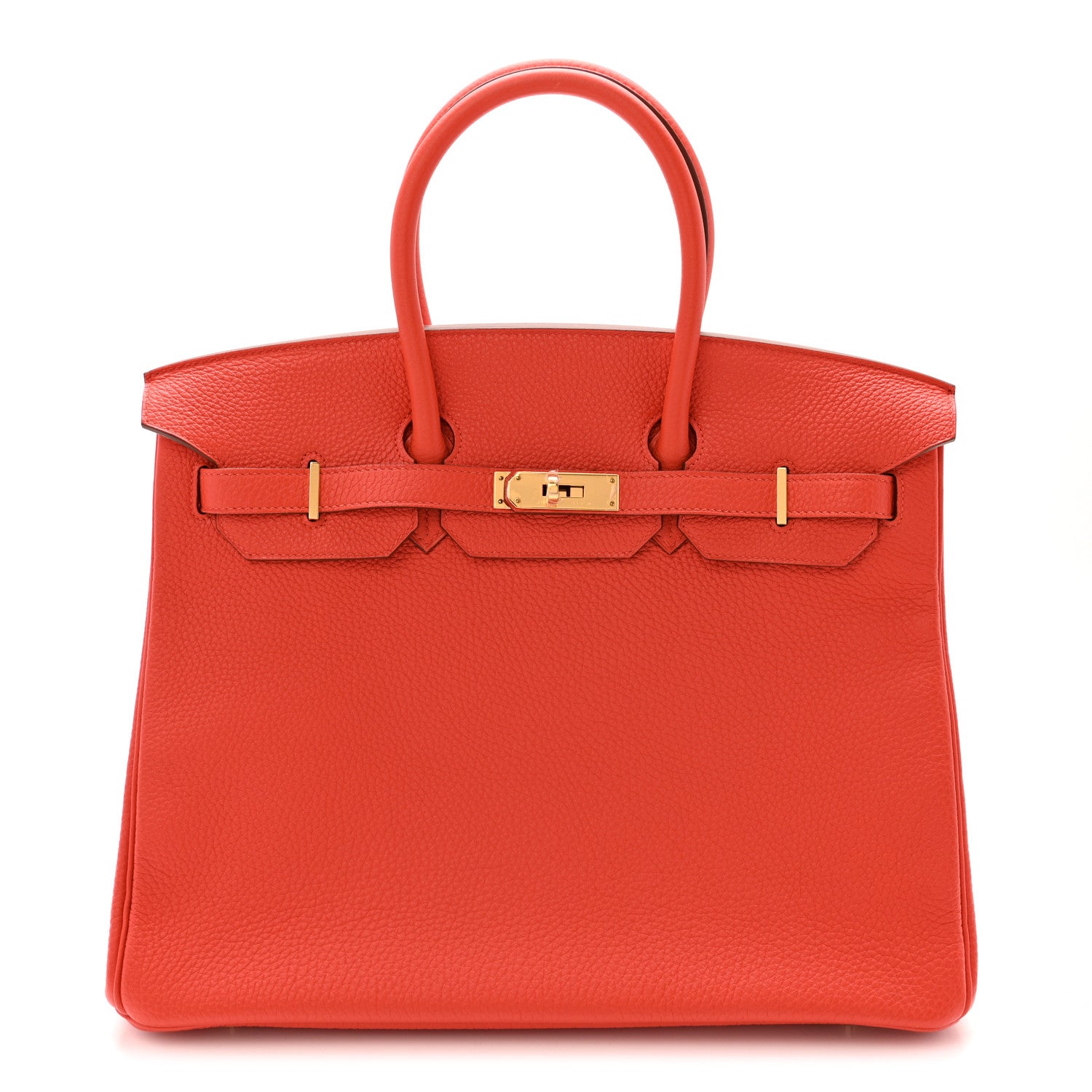Hermes Togo BIRKIN 35 Capucine 1 of 11