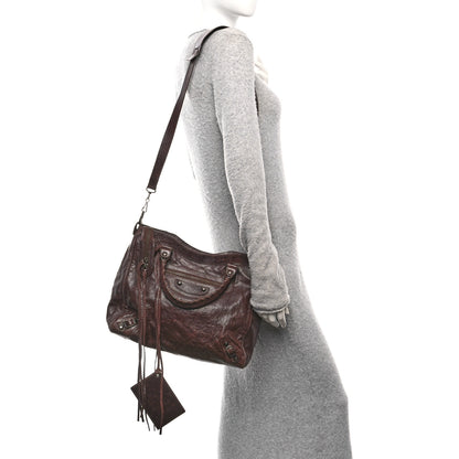 Balenciaga Agneau Classic Hardware Velo Cigare Fonce 2 of 11