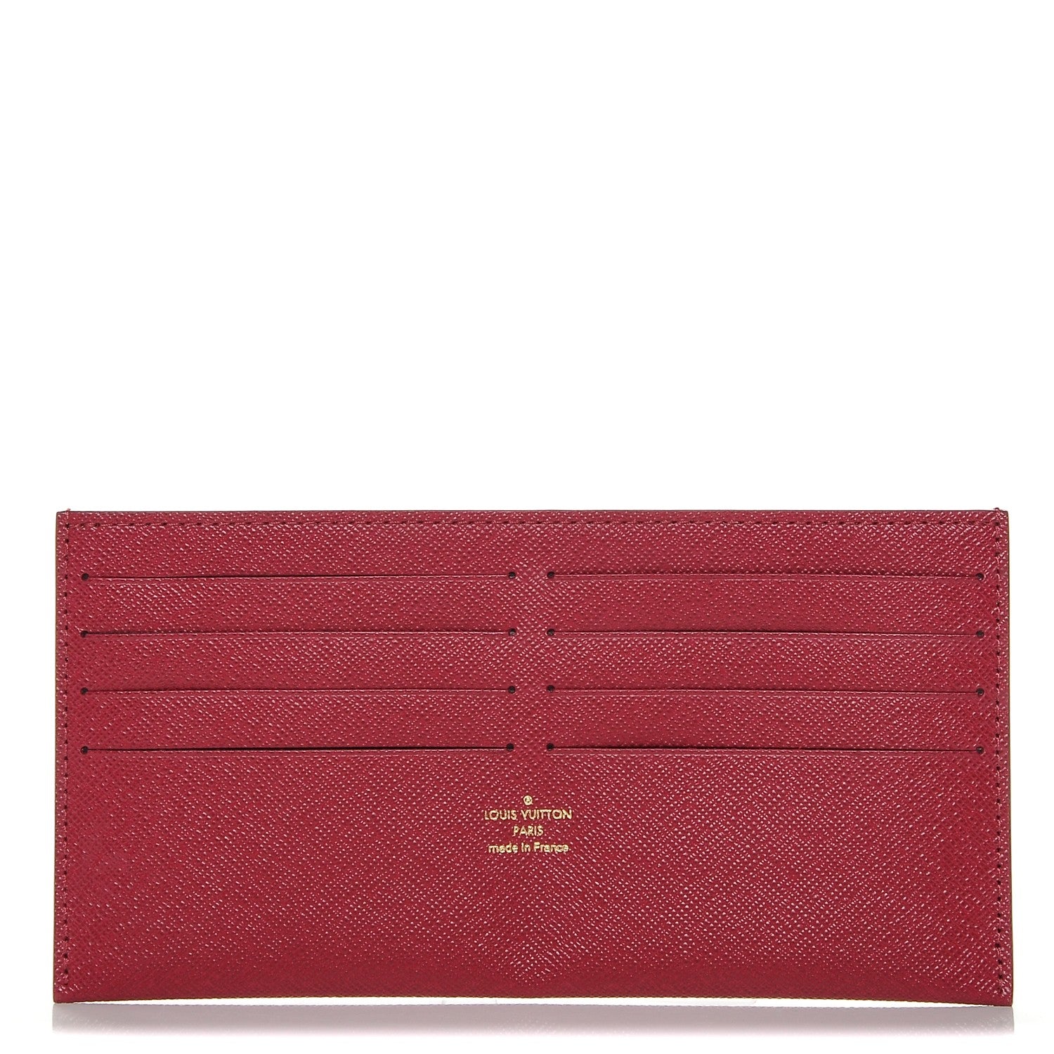 Louis Vuitton Calfskin Felicie Chain Wallet Card Holder Insert 1 of 5