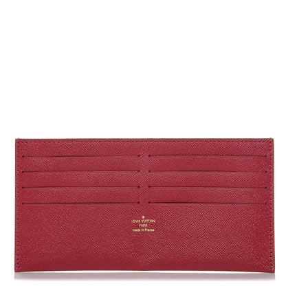 Louis Vuitton Calfskin Felicie Chain Wallet Card Holder Insert 1 of 5