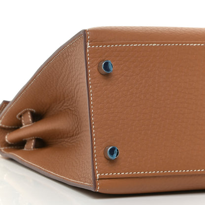 Hermes Fjord Sellier Kelly 32 Gold 7 of 9