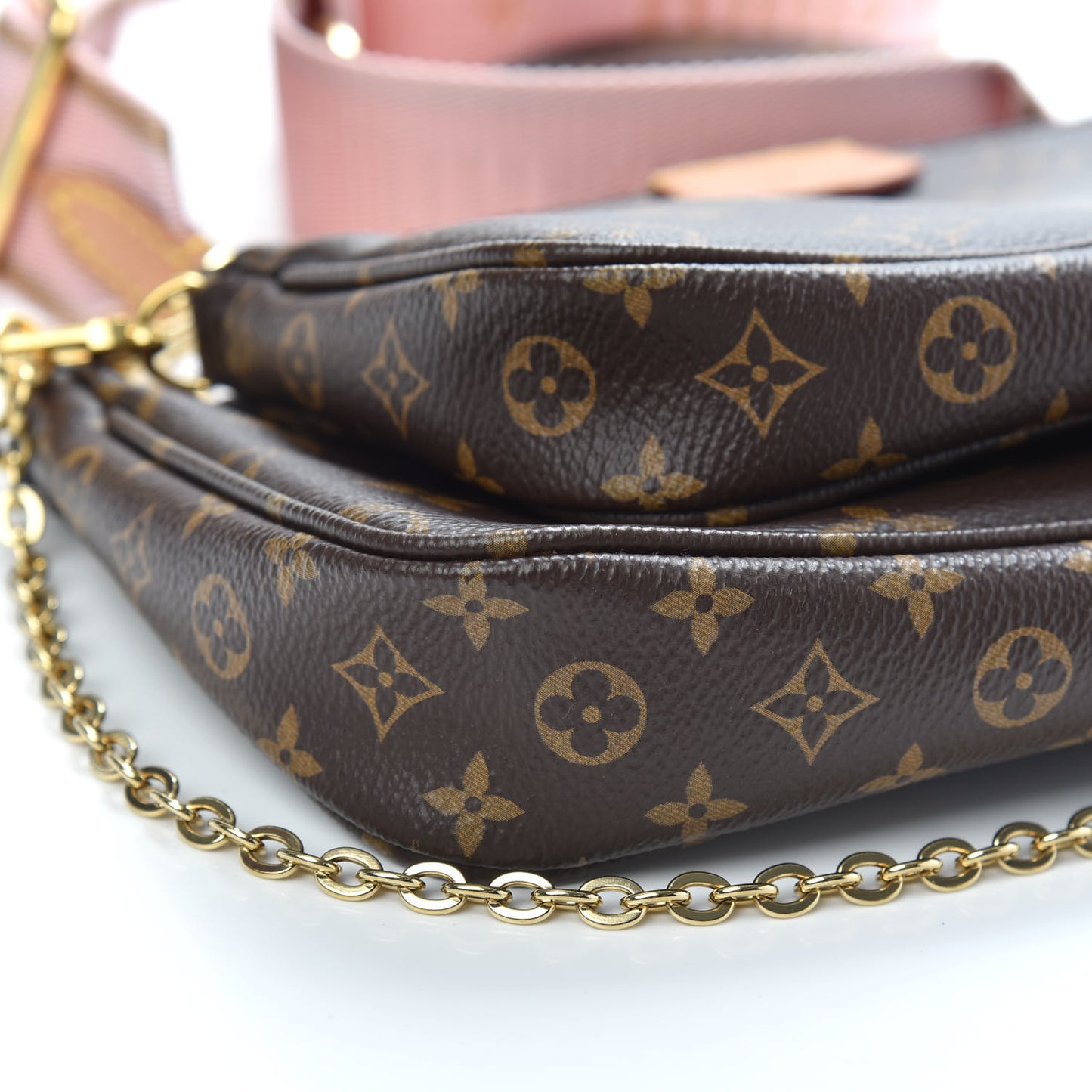 Monogram Multi Pochette Accessories Rose Clair