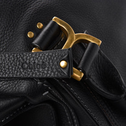 Chloe Calfskin Large Marcie Satchel Black 10 of 12