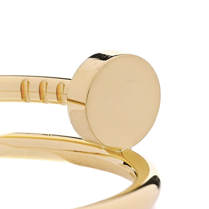 Cartier 18K Yellow Gold Small Juste Un Clou Ring 62 10 5 of 6