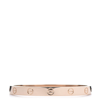 Cartier 18K Pink Gold LOVE Bracelet 16 1 of 5