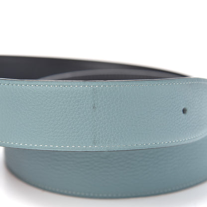 Hermes Togo 135 32mm Belt Strap 95 Ciel Graphite 4 of 6