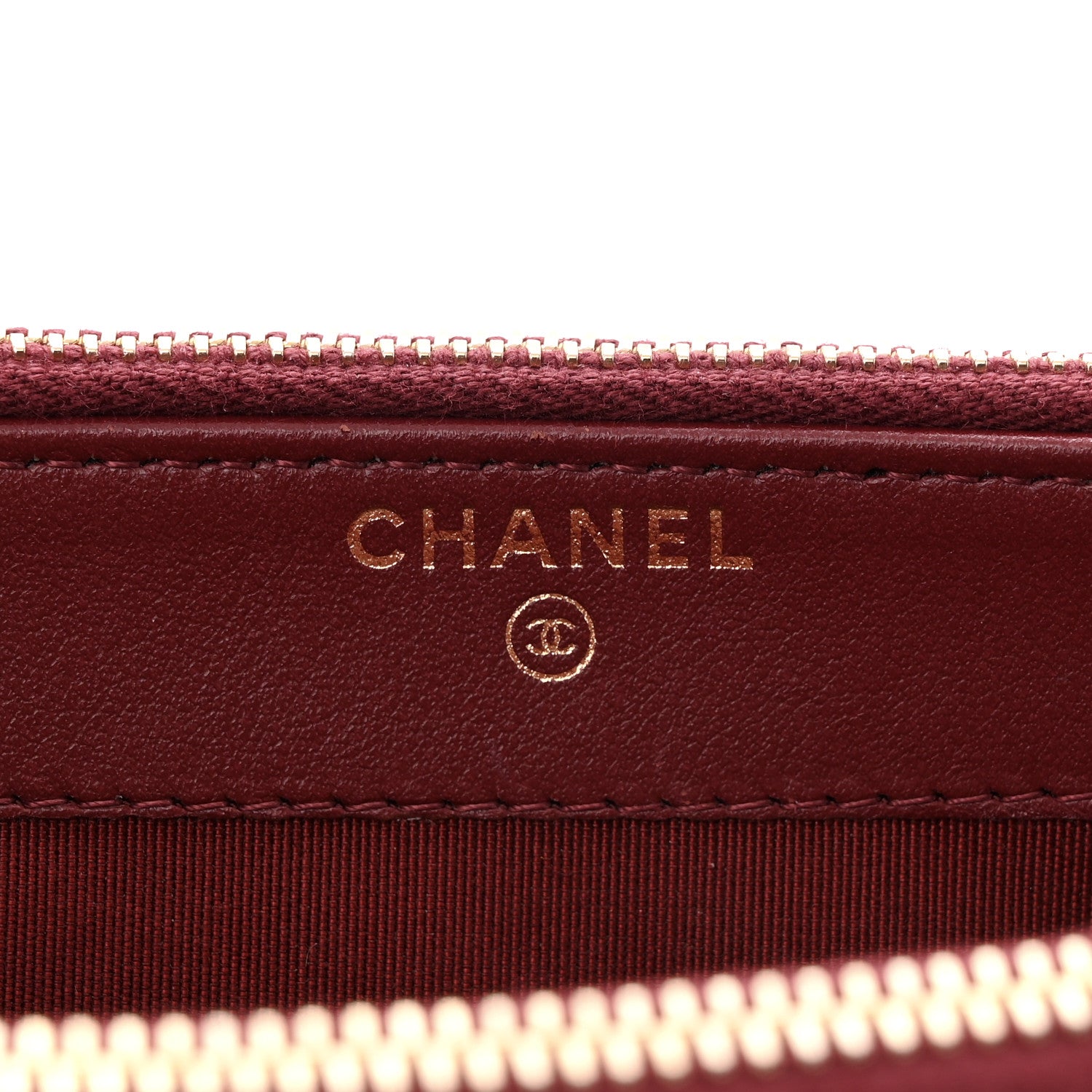 Chanel Caviar Quilted Small Boy Clutch With Chain Burgundy 8 of 19
