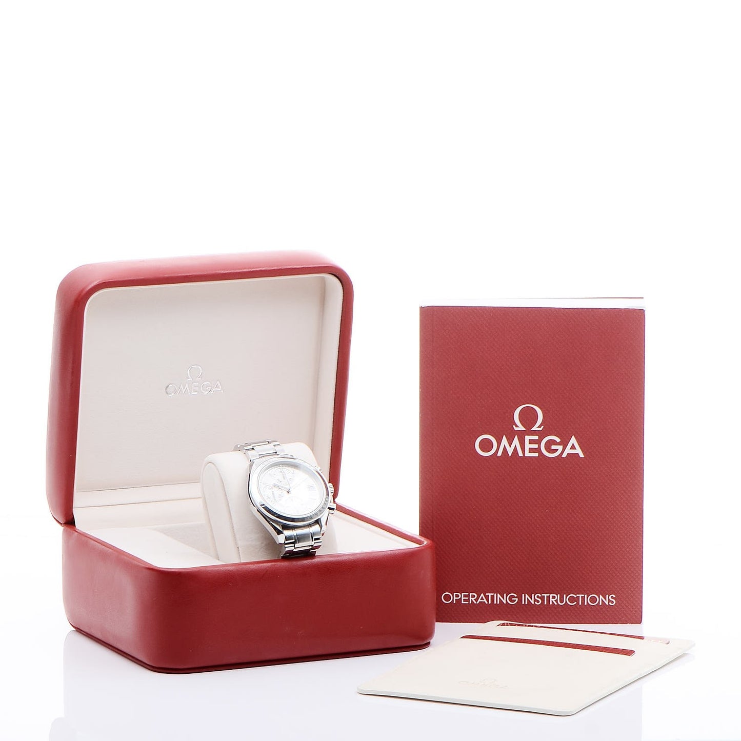 Stainless Steel 38mm Speedmaster Automatic Watch 3211.30.00