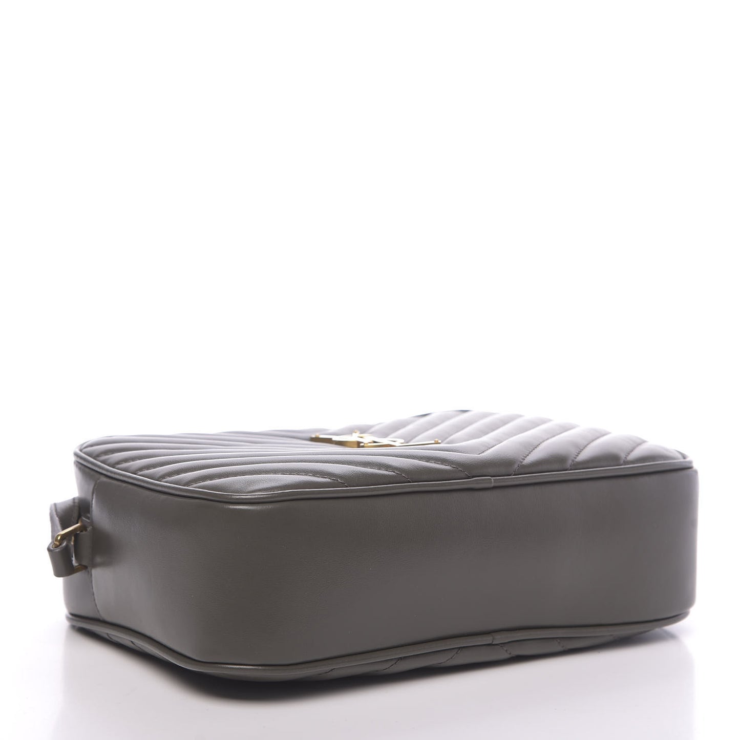 Calfskin Matelasse Monogram Lou Camera Bag Military Olive