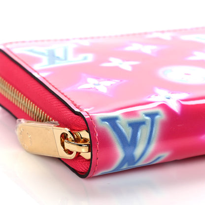 Louis Vuitton Vernis Valentine Zippy Wallet Fuchsia Neon 7 of 9