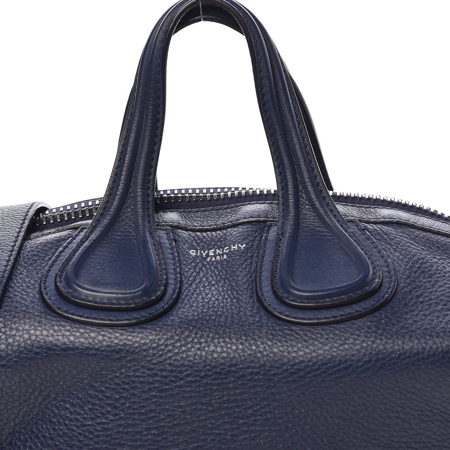 Pebbled Calfskin Small Nightingale Navy