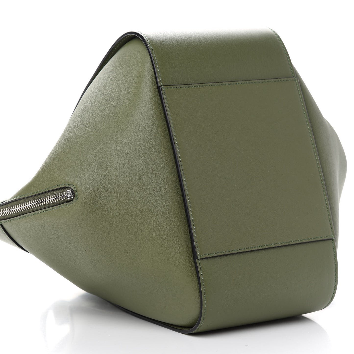 Calfskin Small Hammock Shoulder Bag Avocado