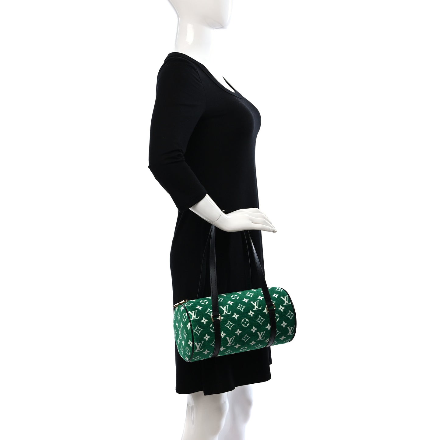 Monogram Jacquard Velvet Papillon Vert