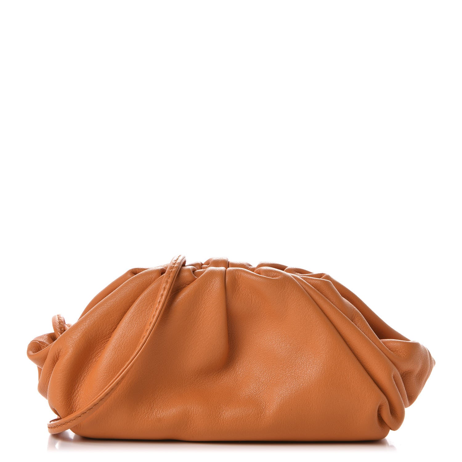 Bottega Veneta Butter Calfskin Coin Purse Light Orange 1 of 10