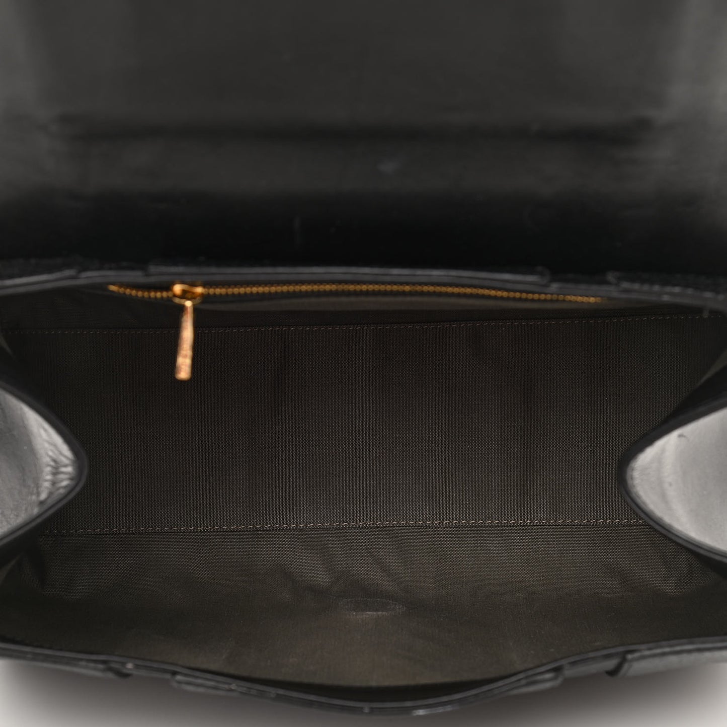 Calfskin Thompson Satchel Black