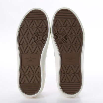 Louis Vuitton Monogram Trocadero Slip On Sneakers 5.5 White 5 of 9