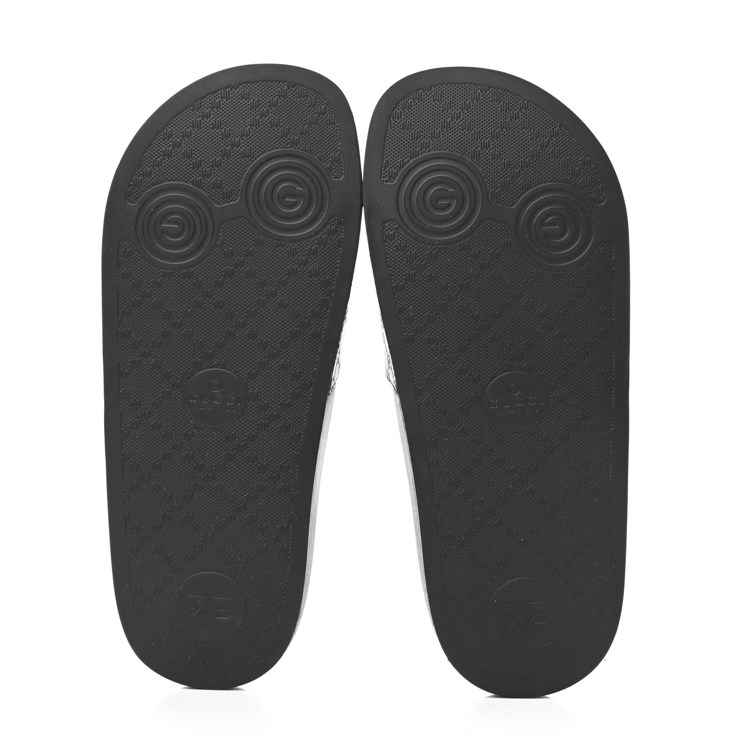 Gucci Microguccissima Slide Sandals 35 Black 5 of 9