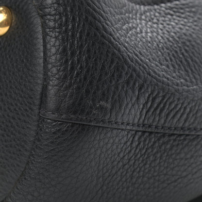 Prada Vitello Phenix Shoulder Bag Black 9 of 9