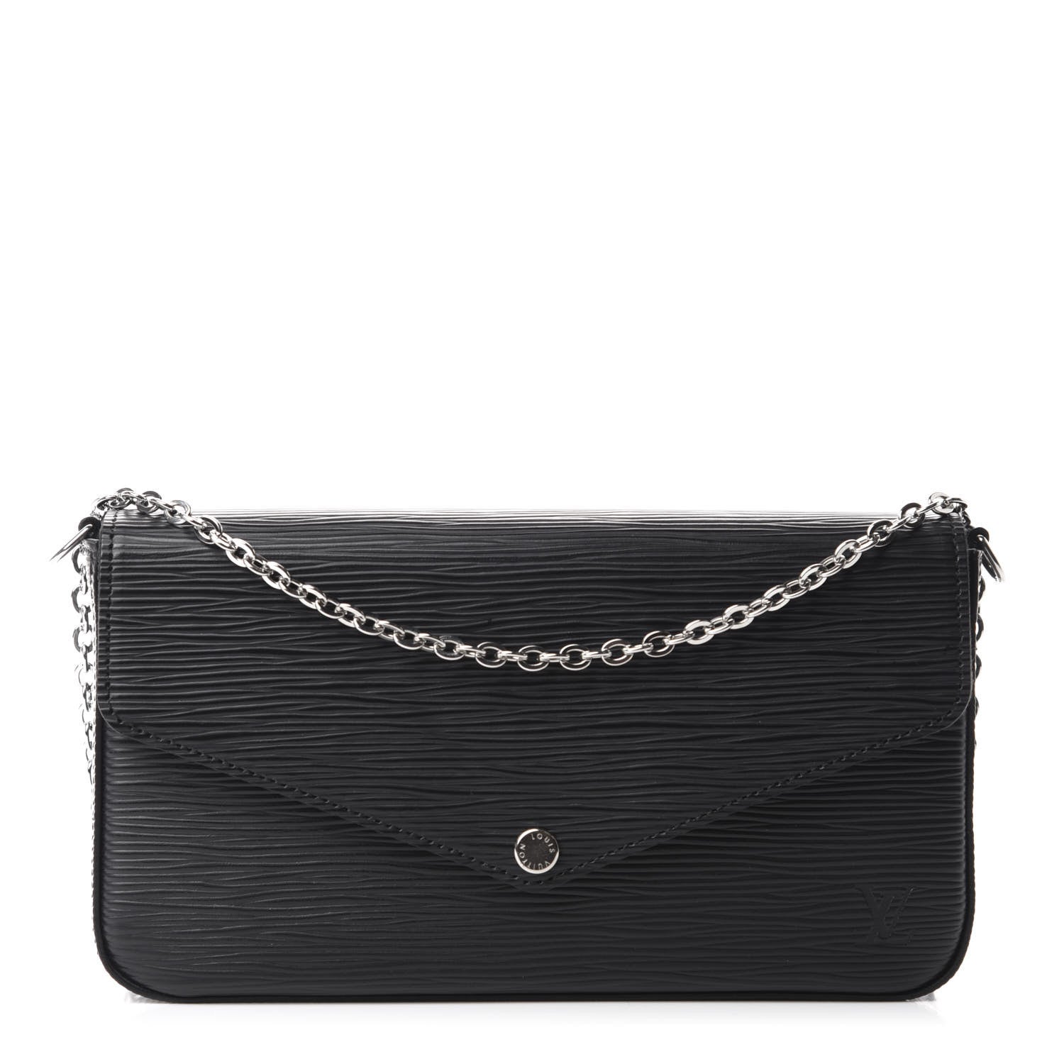 Louis Vuitton Epi Pochette Felicie Black 1 of 10