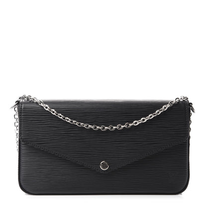 Louis Vuitton Epi Pochette Felicie Black 1 of 10