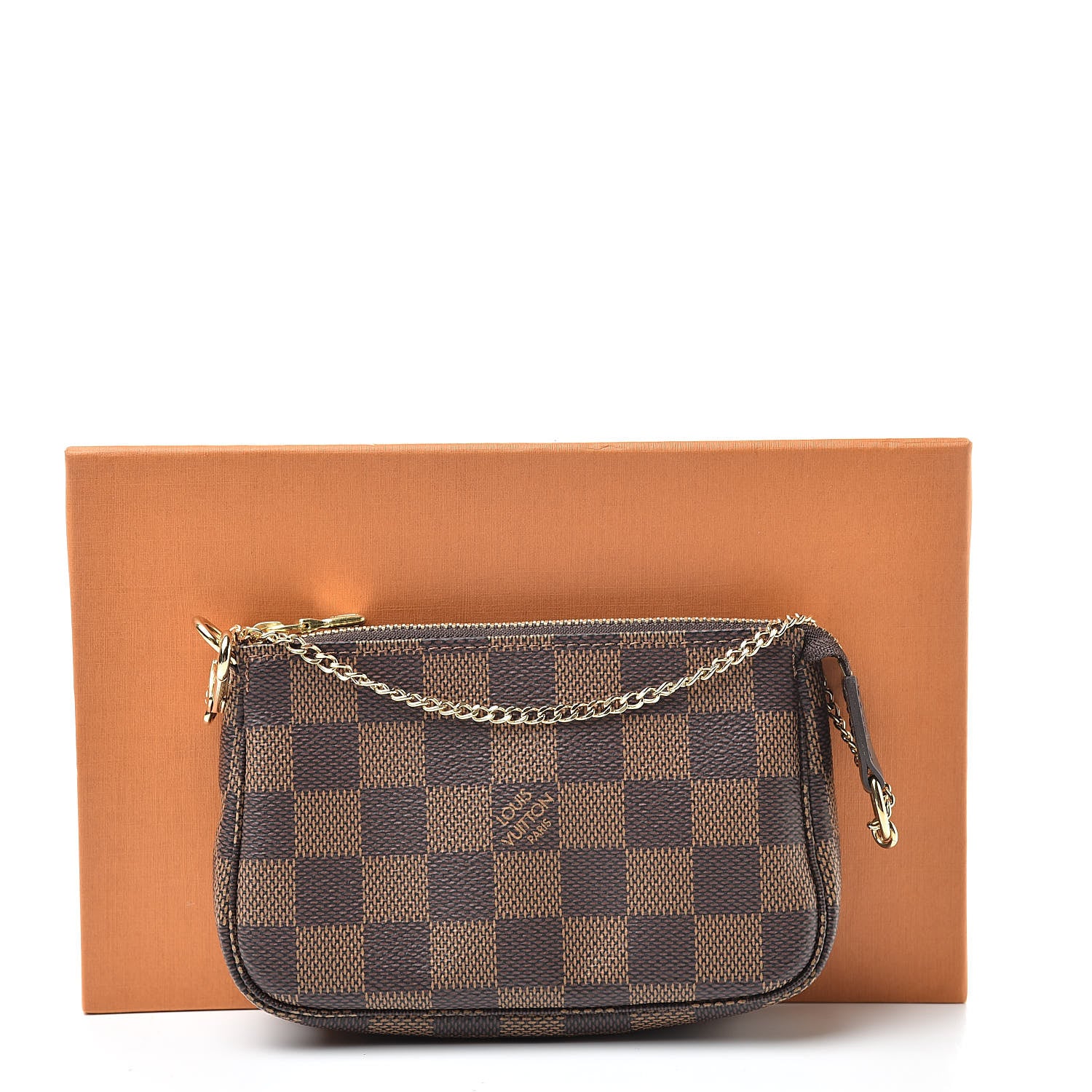 Louis Vuitton Damier Ebene Mini Pochette Accessories 8 of 8
