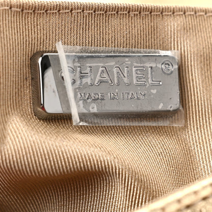 Chanel Perforated Metallic Lambskin Jumbo CC Medals Flap Gold 6 of 10