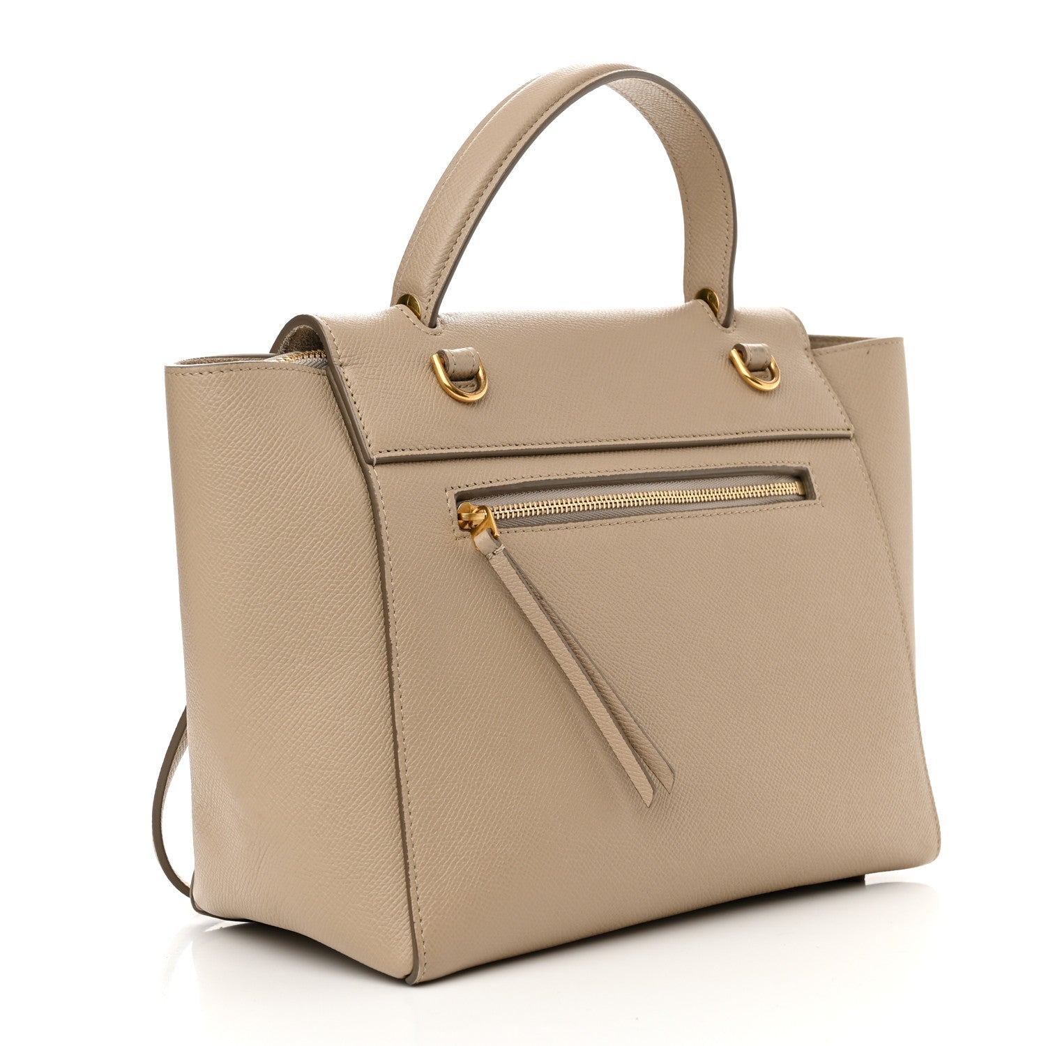 Celine Grained Calfskin Micro Belt Bag Light Taupe 3 of 13