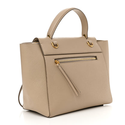 Celine Grained Calfskin Micro Belt Bag Light Taupe 3 of 13