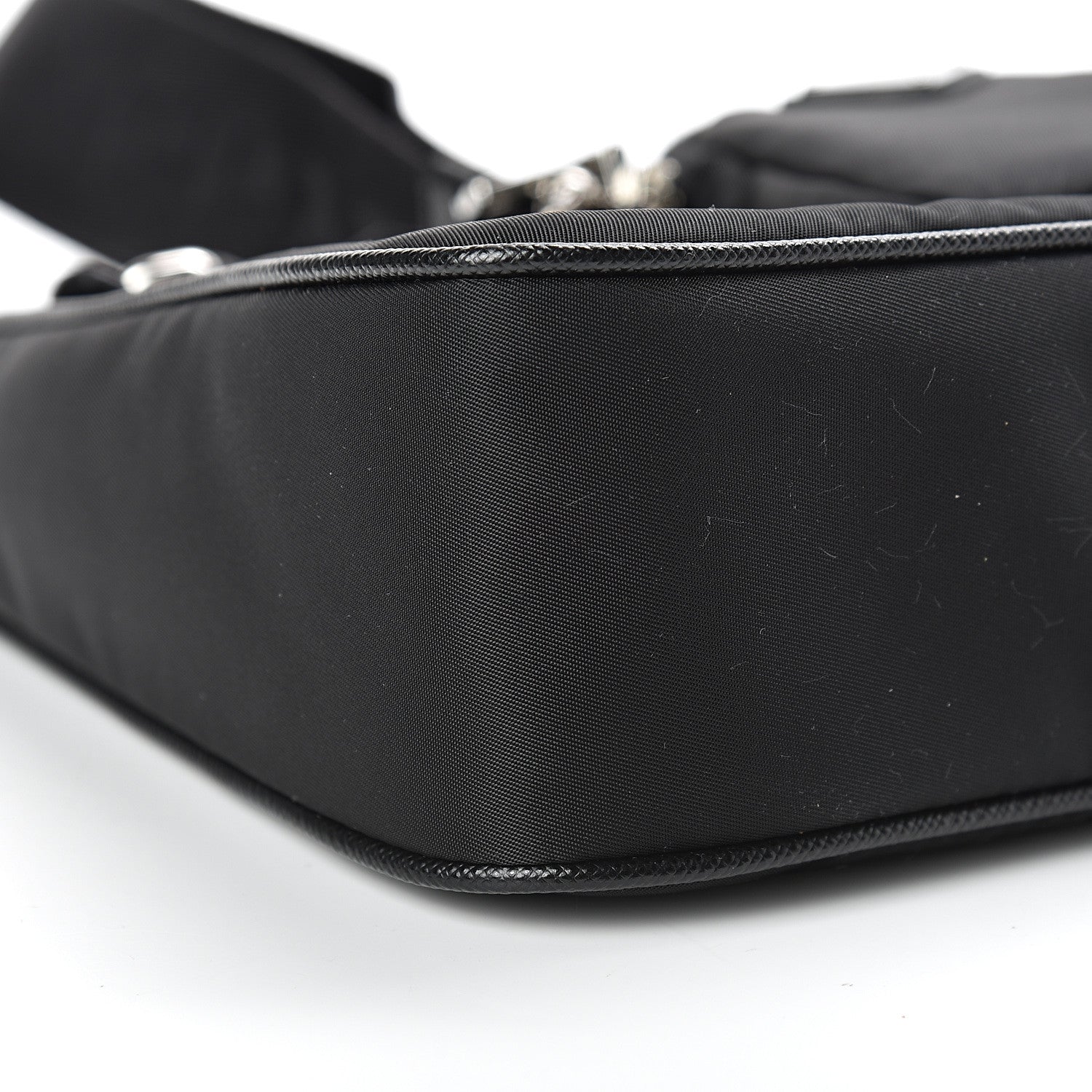 Prada Nylon Re-Edition 2005 Shoulder Bag Black 10 of 12