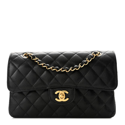 Chanel Caviar Quilted Small Double Flap Black 1 of 10