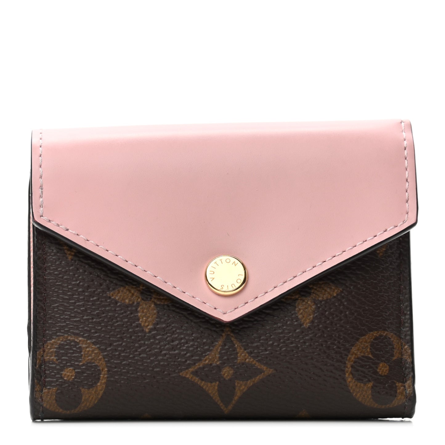 Monogram Zoe Wallet Rose Ballerine