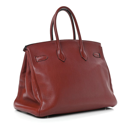 Hermes Togo Birkin 35 Rouge H 2 of 15