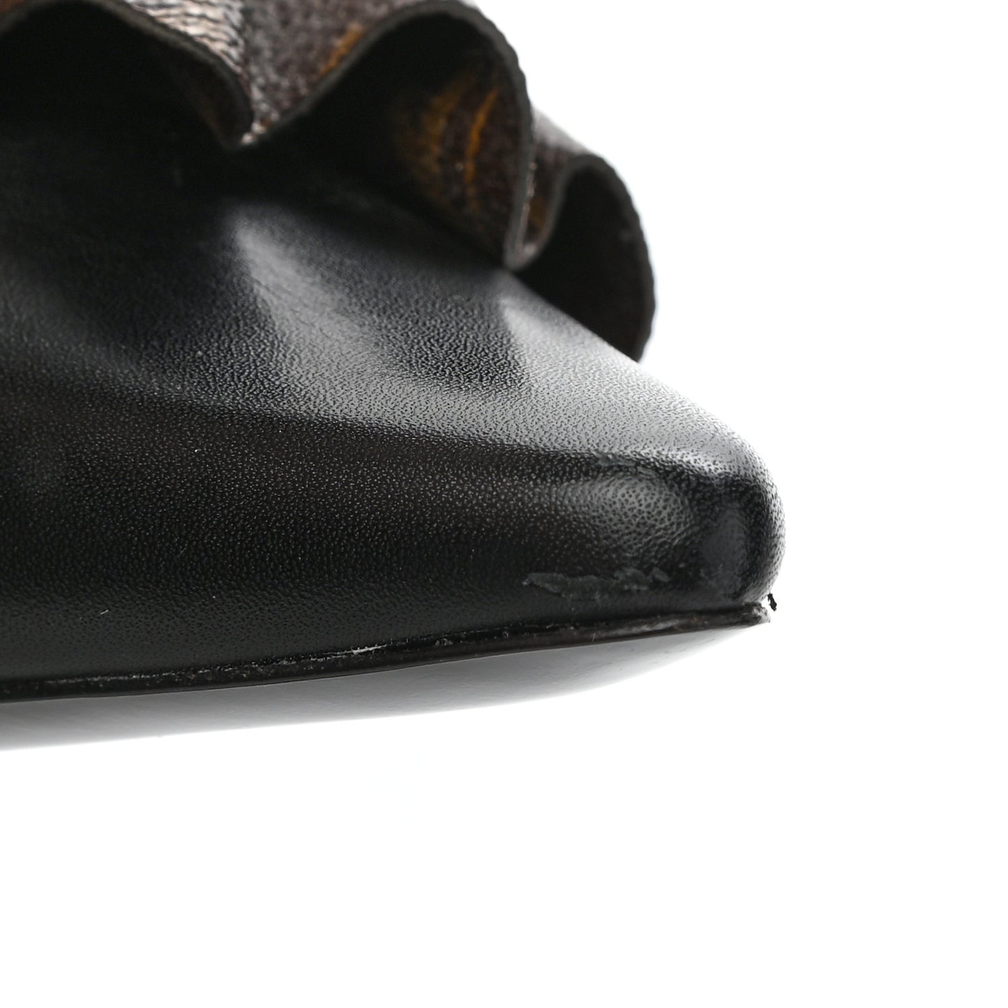 Calfskin Monogram Janet Ankle Boots 38 Black