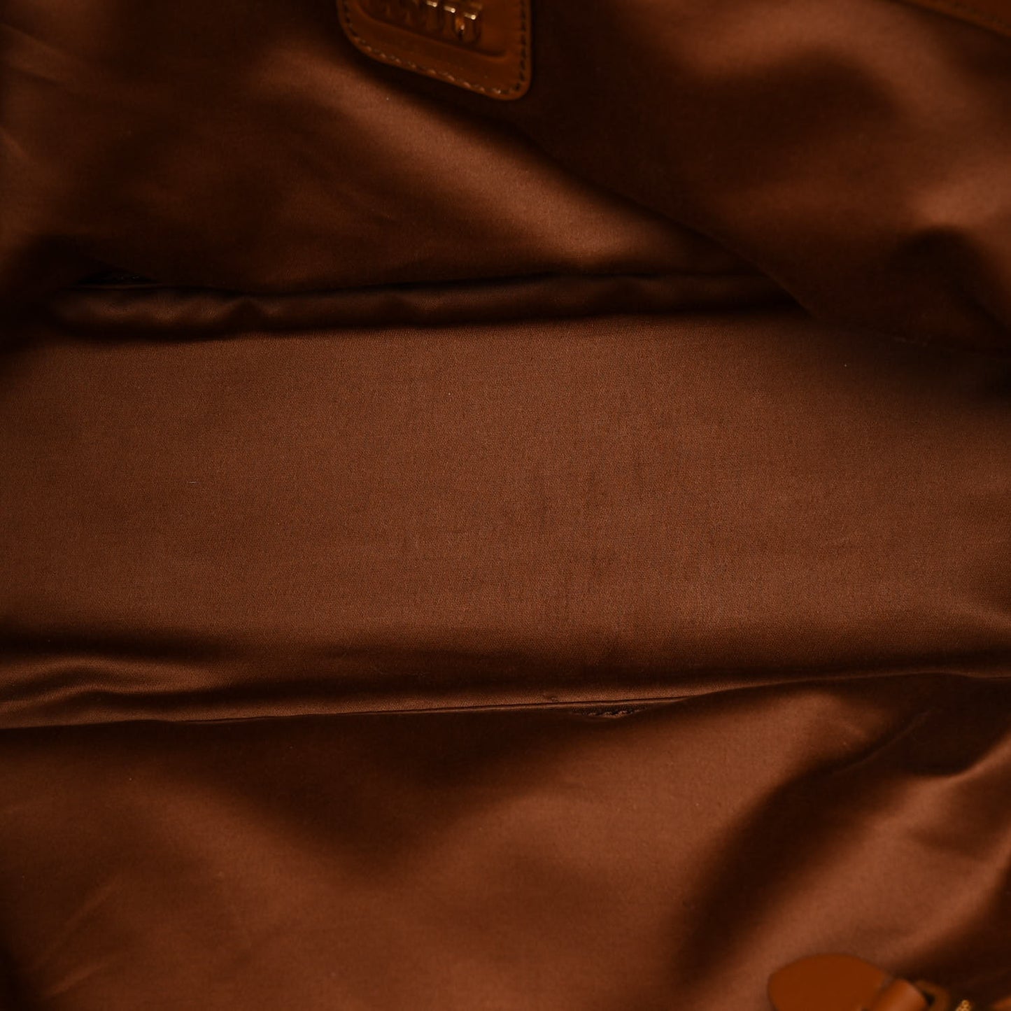 Soft Calf Softy Large Beau Top Handle Bag Cognac