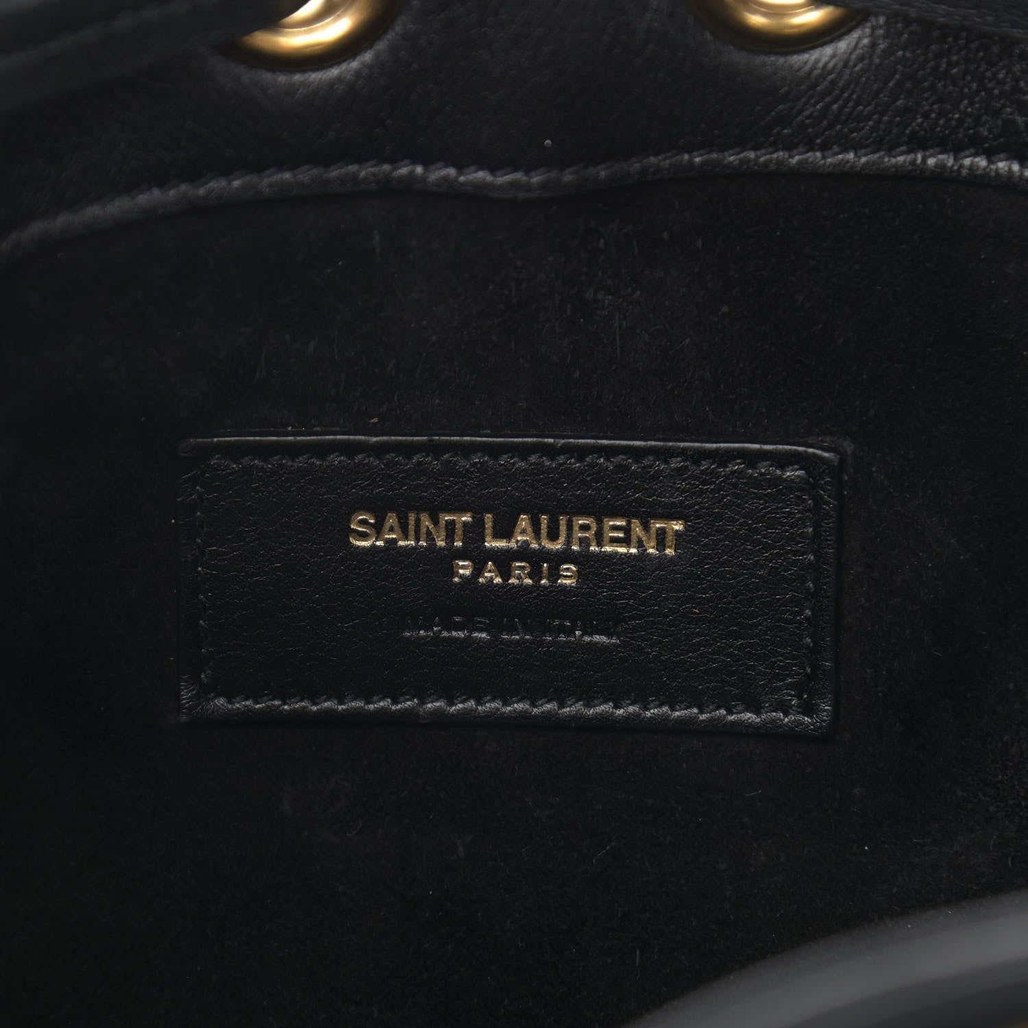 Saint Laurent Calfskin Small Emmanuelle Fringe Hobo Bag Black 5 of 12