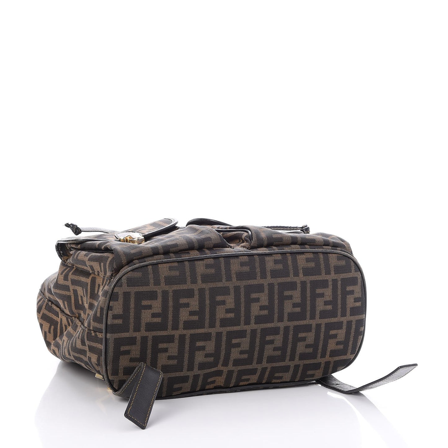 Zucca Drawstring Flap Backpack Tobacco