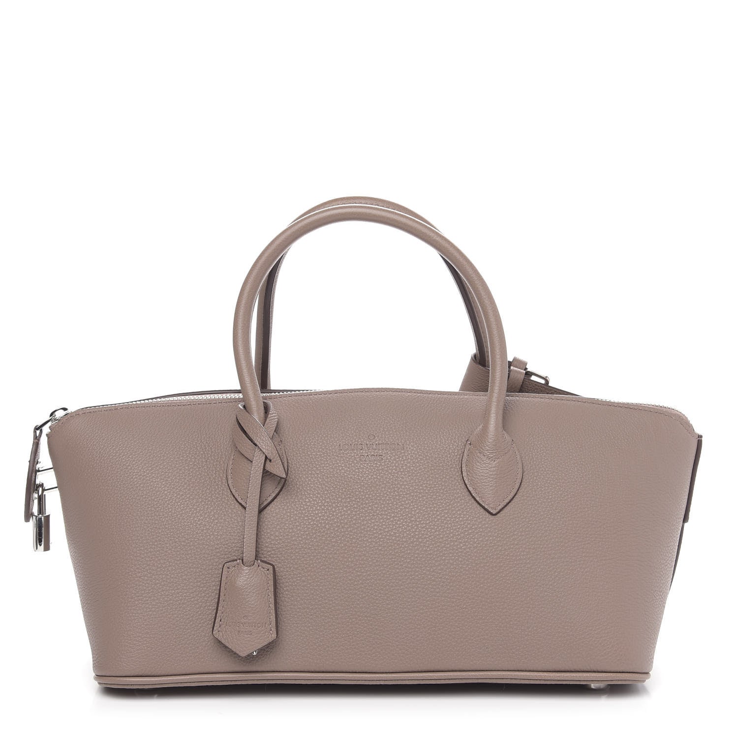 Louis Vuitton Veau Bougie Triangle PM Taupe Violet 1 of 8