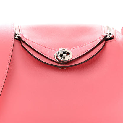 Hermes Swift Mini Lindy 20 Rose Ete 8 of 12