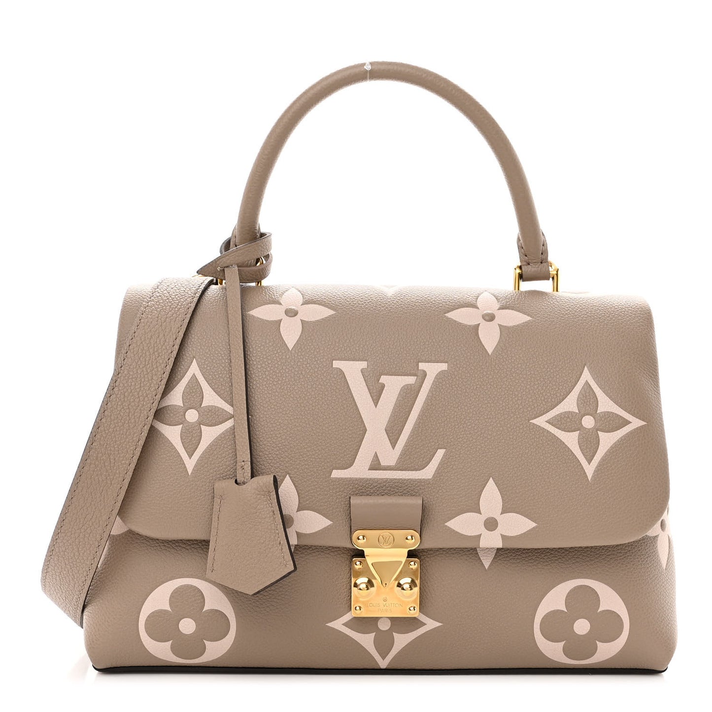 Empreinte Monogram Giant Madeleine MM Dove Grey Beige