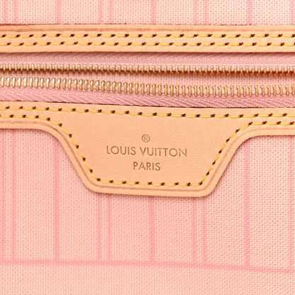 Louis Vuitton Damier Azur Neo Neverfull GM Rose Ballerine 8 of 12