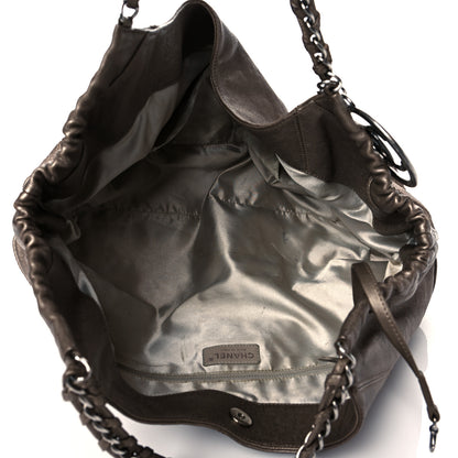 Chanel Metallic Calfskin Baby Coco Cabas Bronze 6 of 13