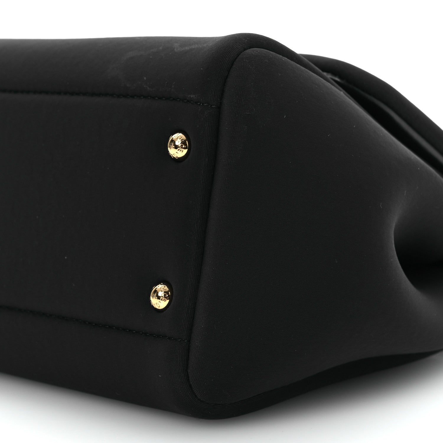 Dolce & Gabbana Neoprene Medium Miss Sicily Satchel Black 9 of 12