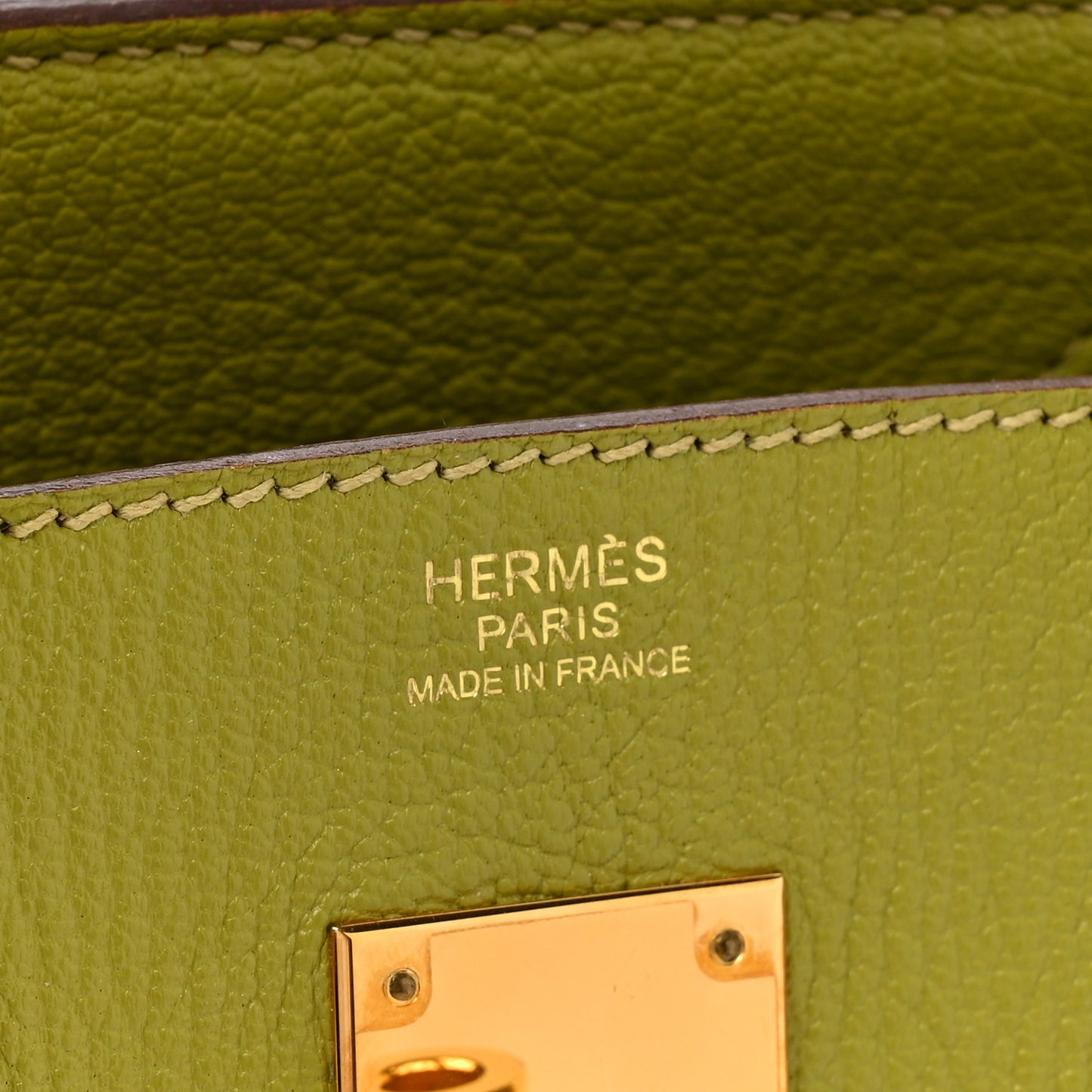 Chevre Mysore Birkin 30 Vert Anis